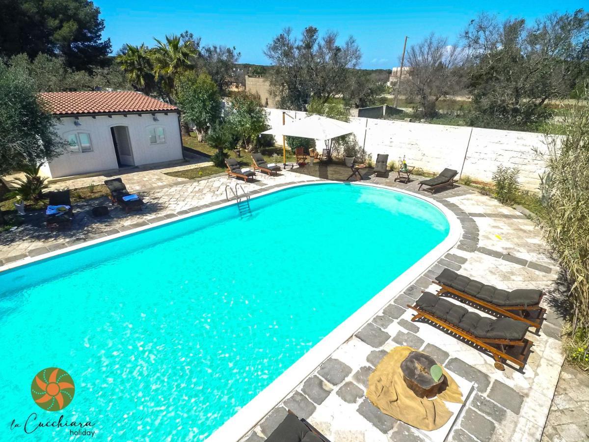 Vila Dimora La Cucchiara - Pool - Garden - Parking In Porto Selvaggio Santa Caterina  Exteriér fotografie